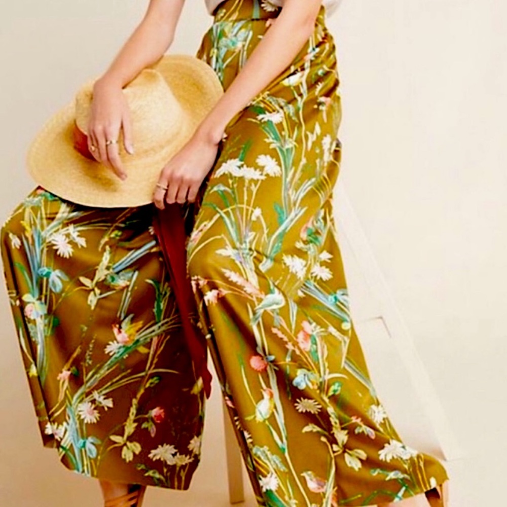 Anthropologie Maeve Shiloh Wide Leg pants